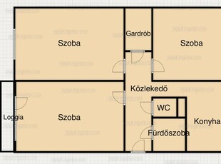 Bulgárföld, Miskolc, ingatlan, lakás, 73 m2, 32.500.000 Ft