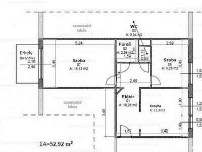 Kiadó panel lakás - XIX. kerület, Arany János utca