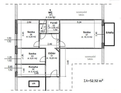 Kispest lakótelep, Budapest, ingatlan, lakás, 52 m2, 32.500.000 Ft