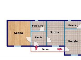 Eladó Ház, Fejér megye Sárbogárd 2 szobás, 63 m2-es ház