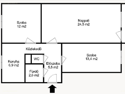 Makkosház, Szeged, ingatlan, lakás, 69 m2, 33.900.000 Ft