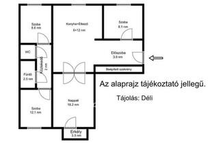 Eladó panellakás Dunakeszi, 4. emelet