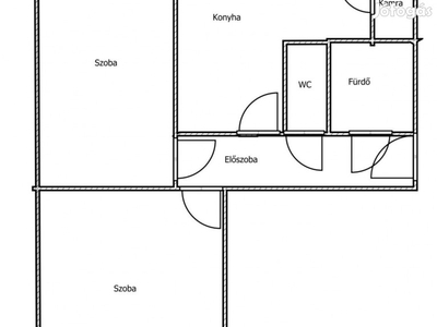 Eladó 59 nm-es lakás Szombathely frekventált részén