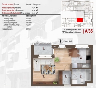 újépítésű, Újpest, Budapest, ingatlan, lakás, 35 m2, 44.500.000 Ft