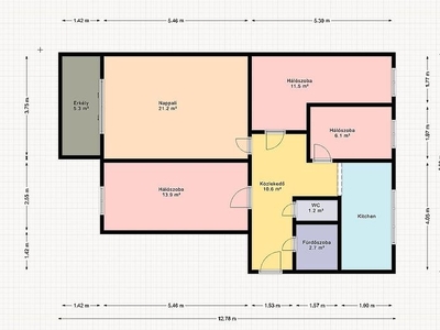 Csillagtelep, Budapest, ingatlan, lakás, 76 m2, 43.900.000 Ft