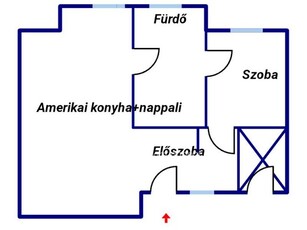 Eladó téglalakás Budapest, XIII. kerület, Újlipótváros, földszint