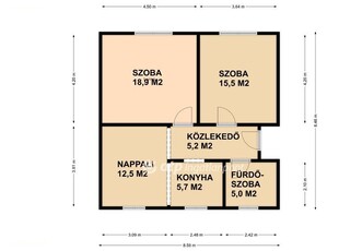 Polgár, ingatlan, ház, 62 m2, 17.990.000 Ft