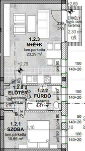 Kiadó tégla lakás - XXII. kerület, Terv utca