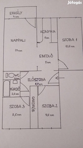 Tűzoltó utcában napfényes 4 szobás lakás kiadó - IX. kerület, Budapest - Lakás