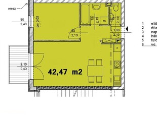 újépítésű, Mofém-telep, Mosonmagyaróvár, ingatlan, lakás, 45 m2, 41.500.000 Ft