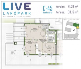 Eladó téglalakás Kecskemét, 4. emelet