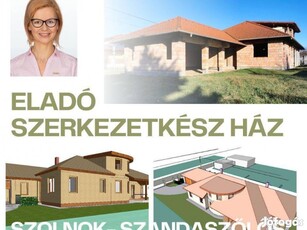 Eladó szerkezetkész ház - Szolnok, Szandaszőlős