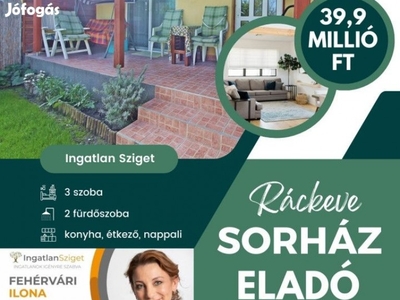 Eladó 70 nm-es Új építésű Sorház Ráckeve