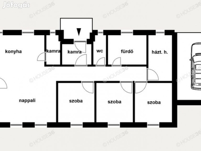 Új építésű 100 m2-es téglaház eladó.