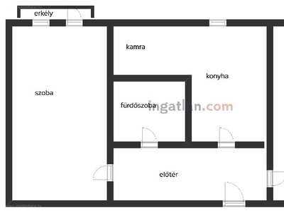 Bodajk, ingatlan, lakás, 53 m2, 18.900.000 Ft