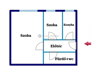 újépítésű, Körmend, ingatlan, lakás, 43 m2, 28.000.000 Ft