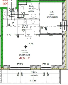 újépítésű, Vámosszabadi, ingatlan, lakás, 52 m2, 43.532.533 Ft