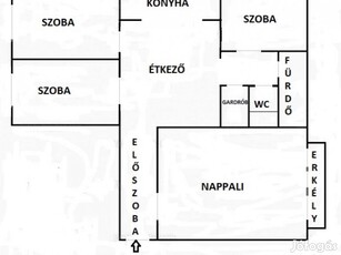 IX. Kerület, Drégely utca, 77 m2-es, 4. emeleti, társasházi lakás