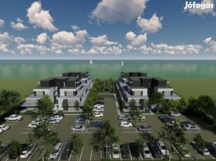 Siófok, EZÜSTPART, 75 m2-es, 2. emeleti, társasházi lakás, 2 szobás