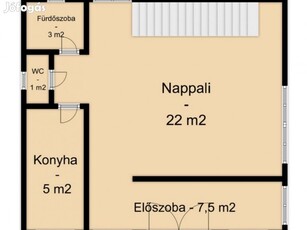 Verőce, Magyarmál dűlő, 72 m2-es, üdülő, 3 szobás, felújítandó