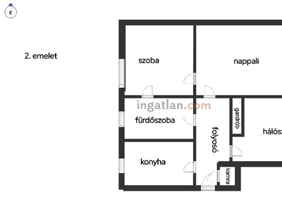 Északnyugati városrész, Kaposvár, ingatlan, lakás, 66 m2, 36.770.000 Ft