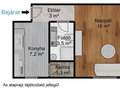 Törökőr, Budapest, ingatlan, lakás, 33 m2, 36.770.000 Ft