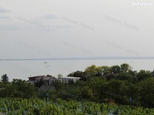 Balatonra panorámás telek eladó Badacsonyörsön