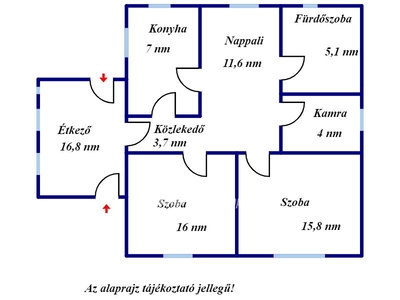 Eladó jó állapotú ház - Jászjákóhalma