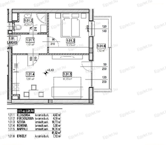 újépítésű, Kispest, Budapest, ingatlan, lakás, 41 m2, 42.850.000 Ft