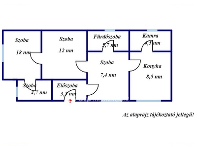 Jászberény, ingatlan, ház, 64 m2, 21.500.000 Ft