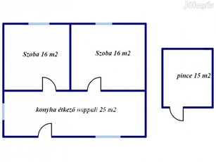 Eladó 80 nm-es ház Eger