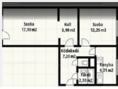 Belváros, Székesfehérvár, ingatlan, lakás, 55 m2, 34.500.000 Ft