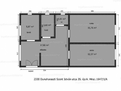 Eladó családi ház - Dunaharaszti, Szent István utca