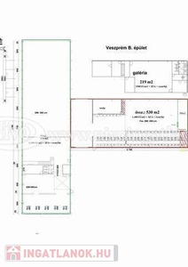 Kiadó ipari ingatlan Veszprém 742 000 Ft