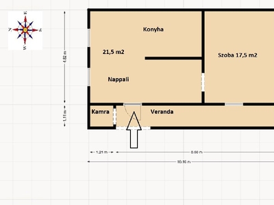 Zagyvarékas, ingatlan, ház, 40 m2, 3.350.000 Ft