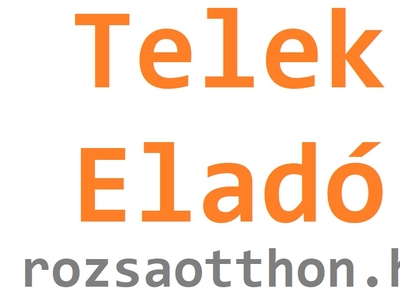 Eladó telek - Debrecen