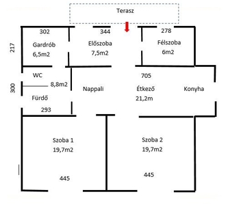 Szerecseny, ingatlan, ház, 89 m2, 29.900.000.000.000 Ft