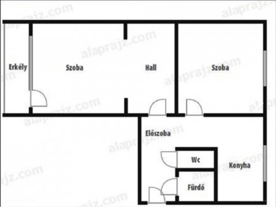 Bajcsy-Ráday, Makó, ingatlan, lakás, 55 m2, 22.950.000 Ft