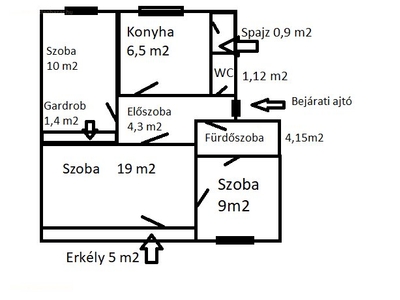 Rétság, ingatlan, lakás, 58 m2, 27.990.000 Ft