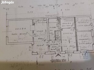 Szemeretelepen 537m2-es telekkel egy felújítandó 72m2-es házikó eladó