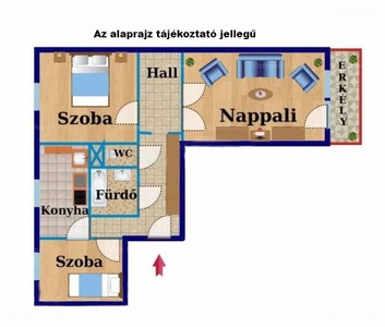 Kispest lakótelep, Budapest, ingatlan, lakás, 64 m2, 43.990.000 Ft