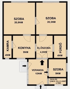 Rákoscsaba, Budapest, ingatlan, ház, 80 m2, 57.900.000 Ft