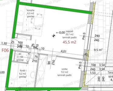 újépítésű, Szitásdomb, Győr, ingatlan, lakás, 46 m2, 39.697.500 Ft