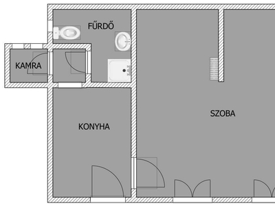 45 m2 tégla lakás Újpesten - IV. kerület, Budapest - Lakás