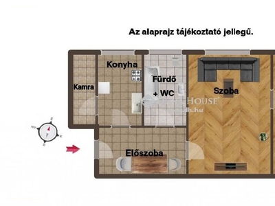 Debrecen, ingatlan, lakás, 59 m2, 48.000.000 Ft