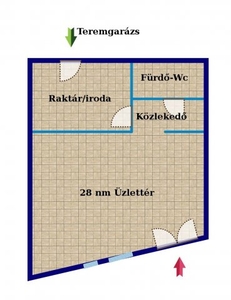 Eladó üzlethelyiség Pécs