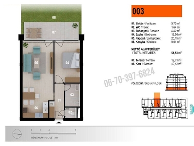 Ezüstpart, Siófok, ingatlan, lakás, 53 m2, 113.062.000 Ft