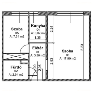 Újpest, Budapest, ingatlan, lakás, 35 m2, 17.000.000 Ft