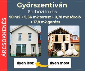 újépítésű, Győrszentiván, Győr, ingatlan, ház, 100 m2, 69.500.000 Ft