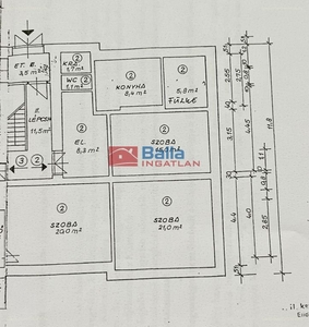 Vérhalom, Budapest, ingatlan, lakás, 90 m2, 295.000 Ft